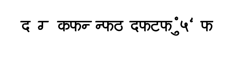 font preview of AMS Anaram2 Regular