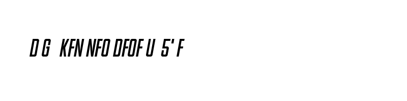 font preview of SNES Italic