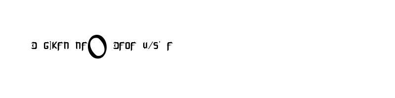 font preview of SoulCalibuR Regular
