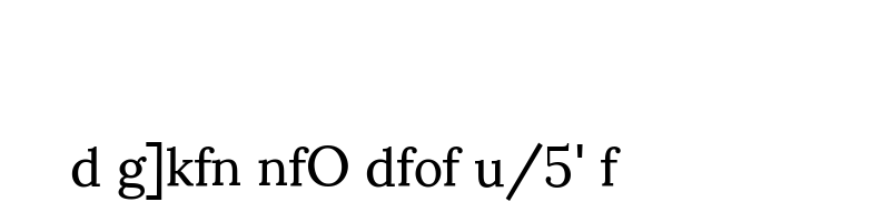 font preview of Sumana Regular
